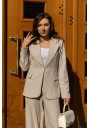 ELEGANCKI KOMPLET  LEA SPODNIE Z MARYNARKĄ