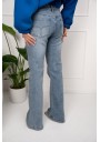 JEANSOWE SPODNIE LOW WAIST