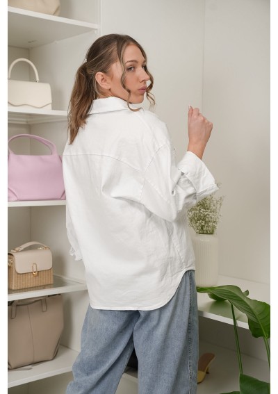 JEANSOWA KURTKA OVERSIZE Z GUZIKAMI