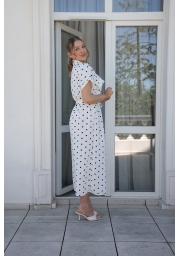 SUKIENKA AMELIA – SZMIZJERKA W GROSZKI