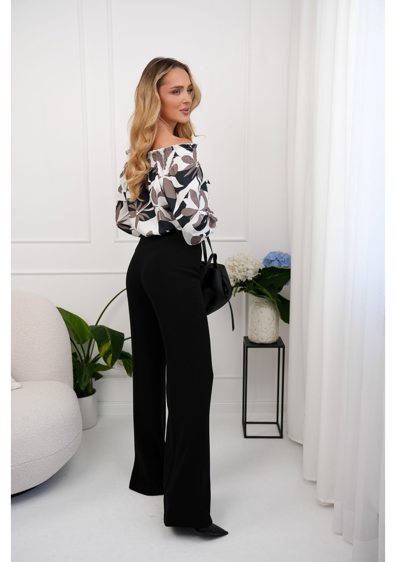 HISZPANKA Z REGULOWANYM RĘKAWKIEM  KWIATOWA ELEGANCJA