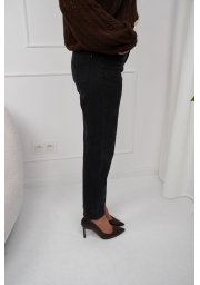 SPODNIE JEANSOWE MOM FIT Z WYSOKIM STANEM