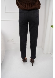 SPODNIE JEANSOWE MOM FIT Z WYSOKIM STANEM
