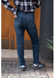JEANSY MOM FIT Z WYSOKIM STANEM