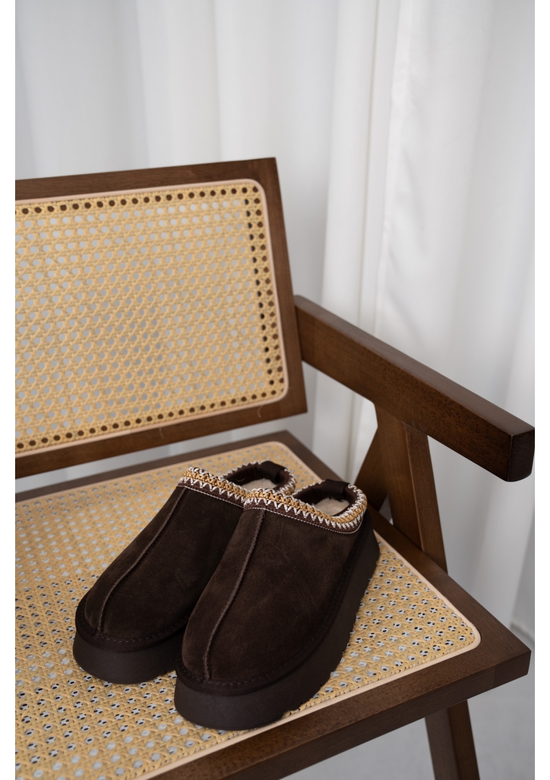 OCIEPLANE BUTY WSUWANE NA PLATFORMIE COMFY TO GO