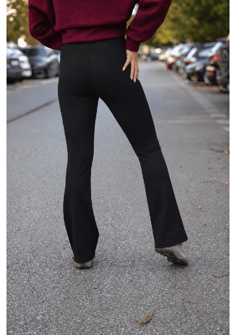 LEGGINSY DAMSKIE Z WISKOZĄ DZWONY POLSKIEJ PRODUKCJI