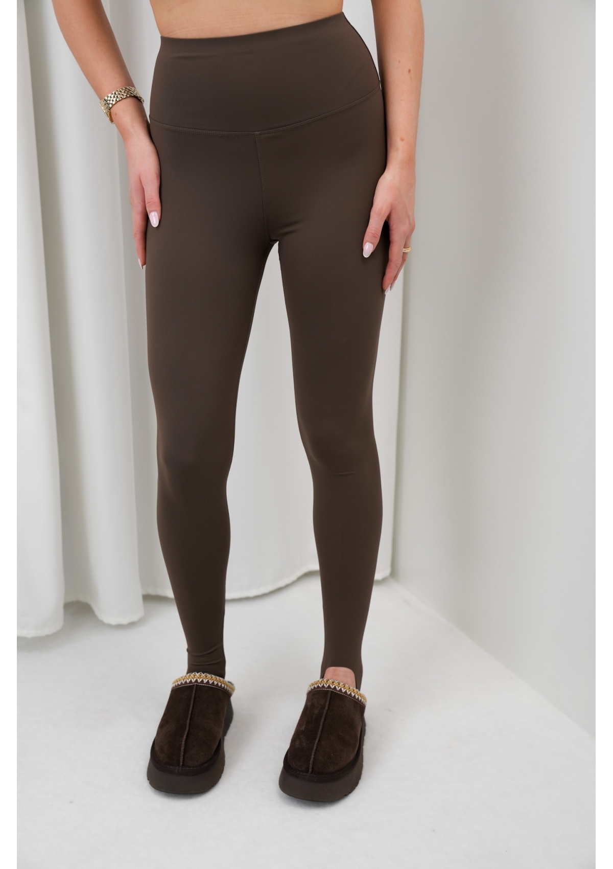 LEGGINSY DAMSKIE MODELUJĄCE Z WYSOKIM STANEM