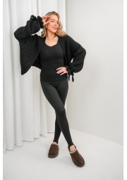 LEGGINSY DAMSKIE MODELUJĄCE Z WYSOKIM STANEM