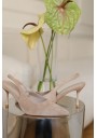 ZAMSZOWE CZÓŁENKA SLINGBACK NA OBCASIE